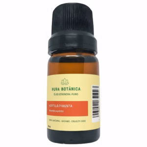 Óleo Essencial de Hortelã-Pimenta 10 mL – Frescor, Alívio e Clareza Mental