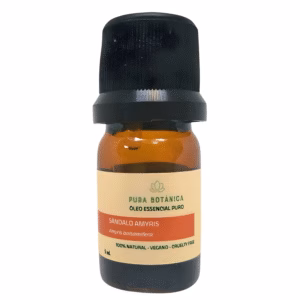 Óleo Essencial de Sândalo Amyris 5 mL – Tranquilidade, Meditação e Conexão Interior