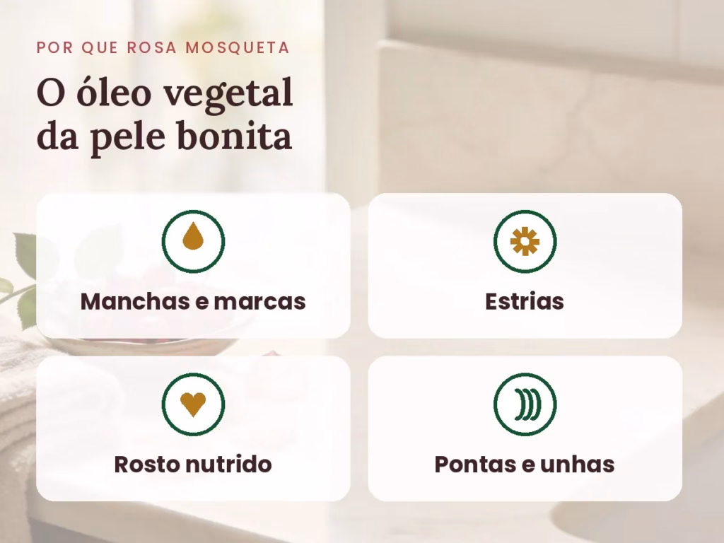 Óleo Vegetal de Rosa Mosqueta – Pura Botânica